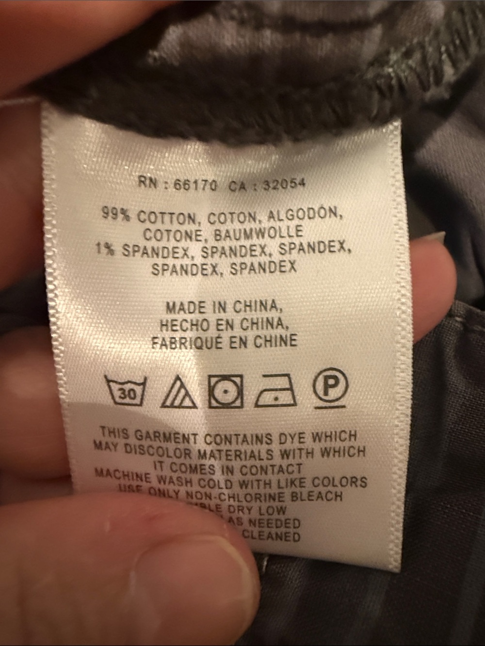 Anthropology Pilcro and the Letterpress Hyphen Grey Cotton pants